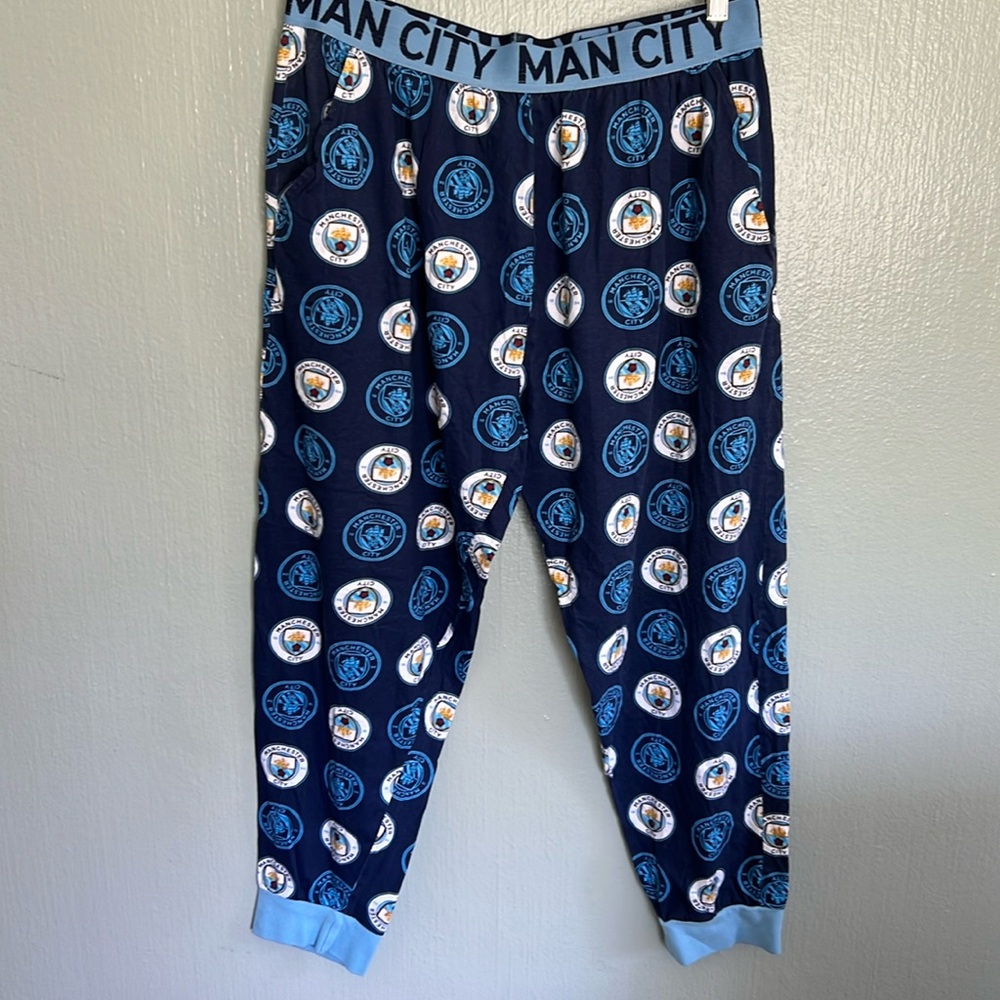 Men’s Manchester City pj pants size large